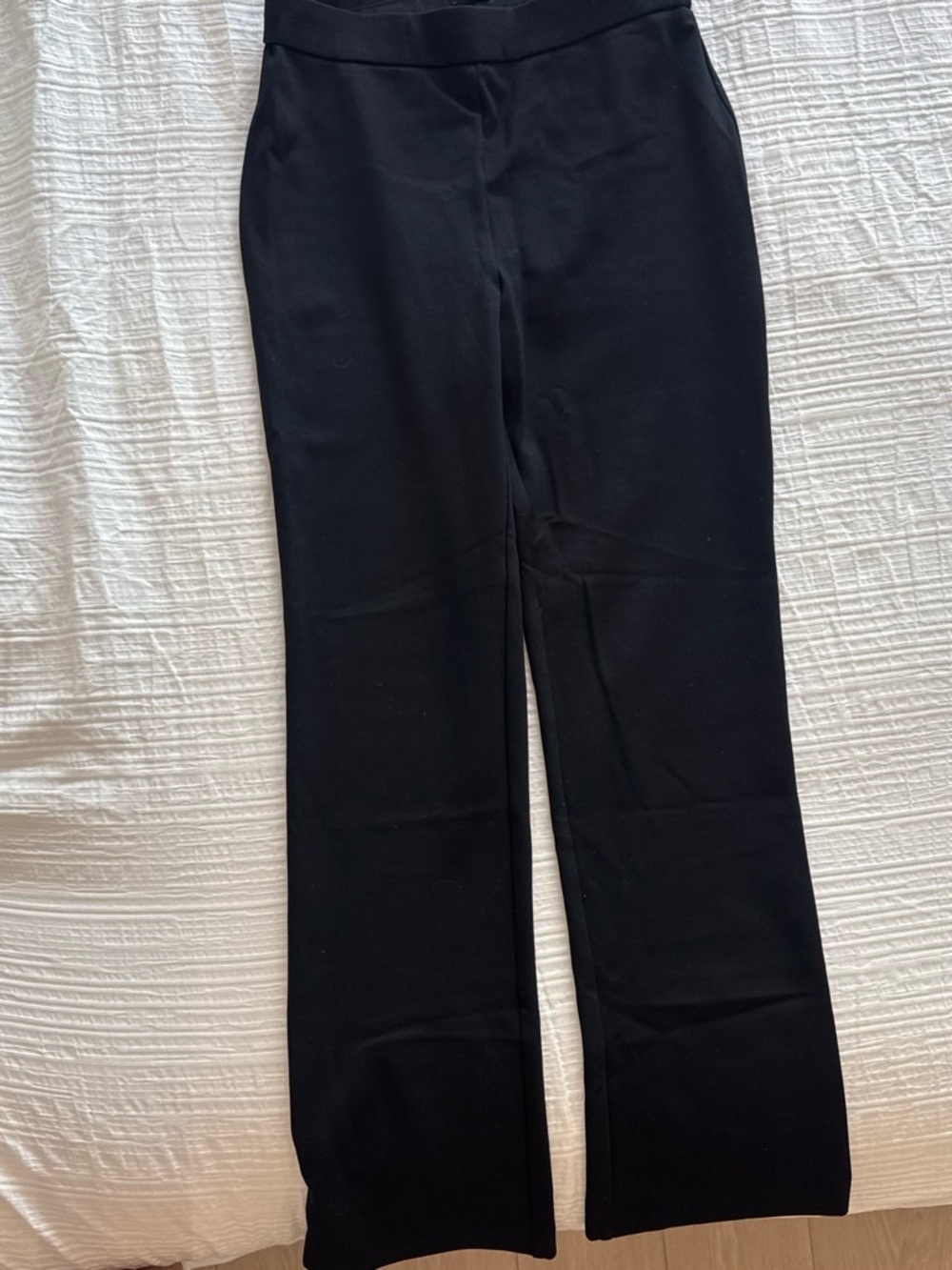Express Black Straight-Leg Pants